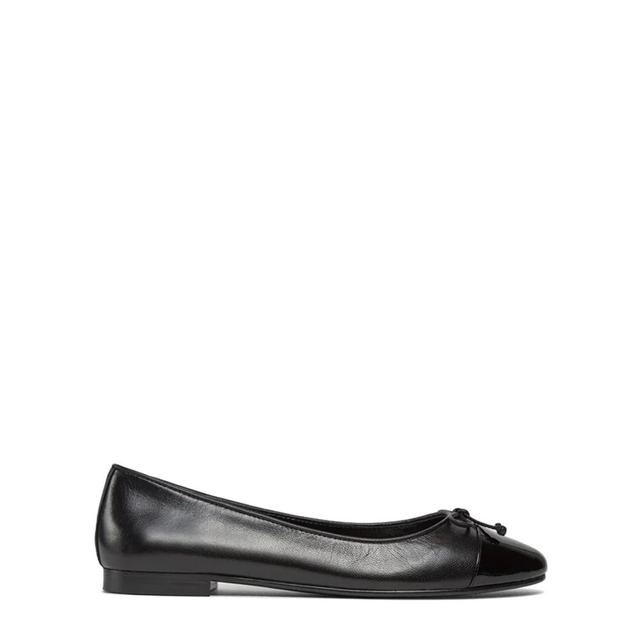 (7936)[TORY BURCH]CAP-TOE BALLET 23FW 154511 004