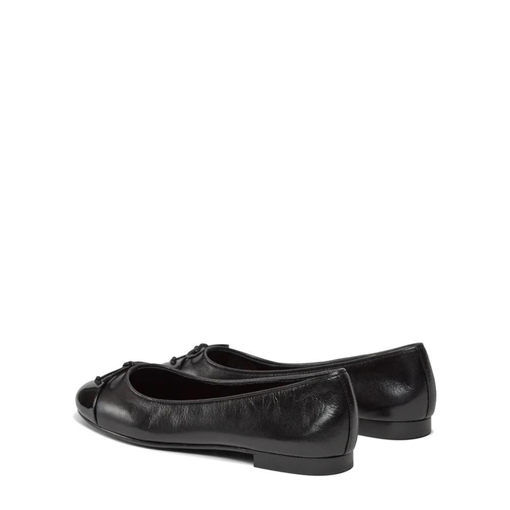 (7936)[TORY BURCH]CAP-TOE BALLET 23FW 154511 004