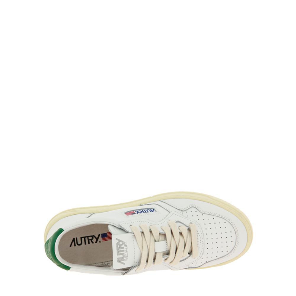 (11246)[AUTRY]스니커즈 23FW AULWLL20 WHT/GRN