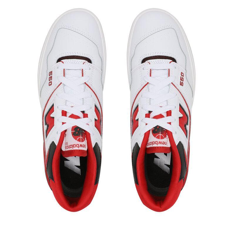 (12776)[NEW BALANCE]스니커즈 22FW BB550SE1 WHITE/RED