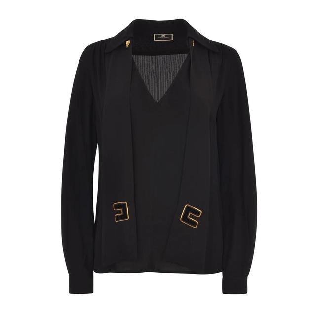 (9419)[ELISABETTA FRANCHI]셔츠 23FW CA00736E2 110