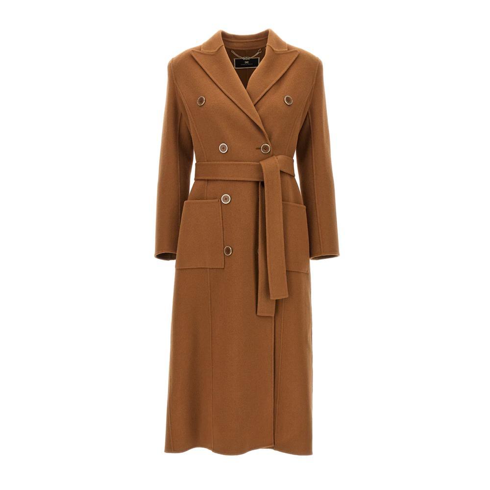 (9424)[ELISABETTA FRANCHI]울 코트 23FW CP43D36E2 368