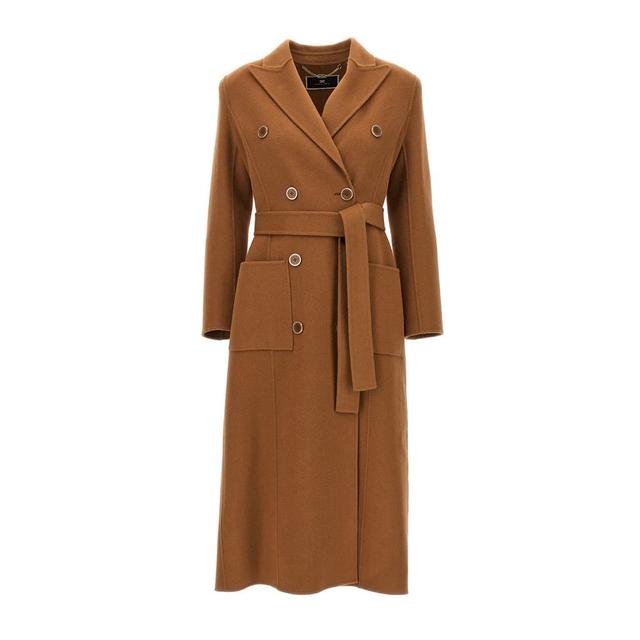 (9424)[ELISABETTA FRANCHI]울 코트 23FW CP43D36E2 368