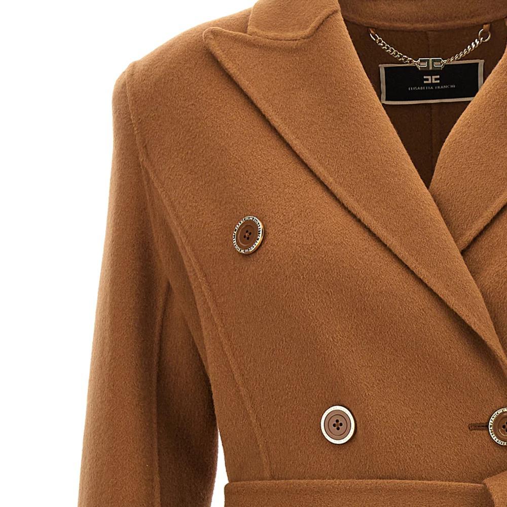 (9424)[ELISABETTA FRANCHI]울 코트 23FW CP43D36E2 368
