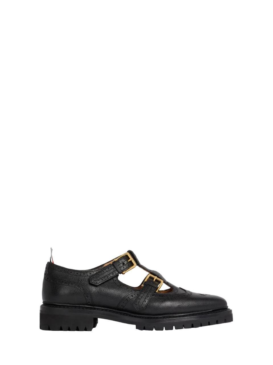 (11458)[THOM BROWNE]플랫/뮬 21FW FFS020B-06257 001