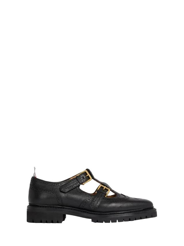 (11458)[THOM BROWNE]플랫/뮬 21FW FFS020B-06257 001