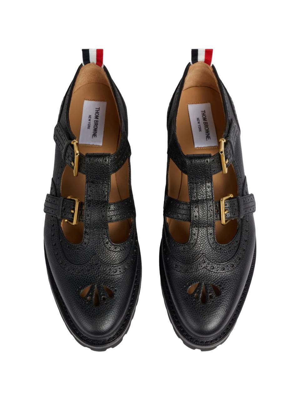 (11458)[THOM BROWNE]플랫/뮬 21FW FFS020B-06257 001