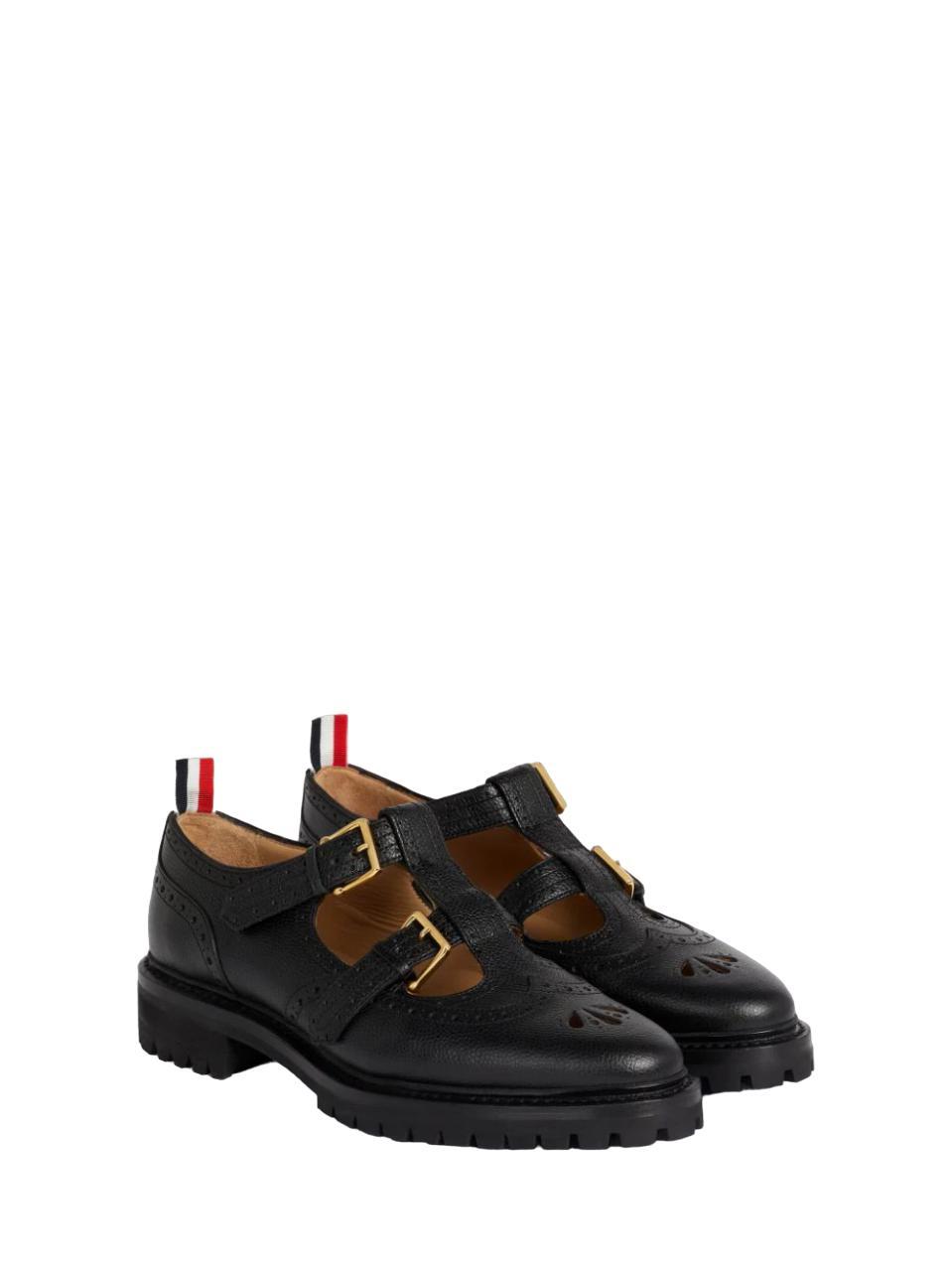 (11458)[THOM BROWNE]플랫/뮬 21FW FFS020B-06257 001