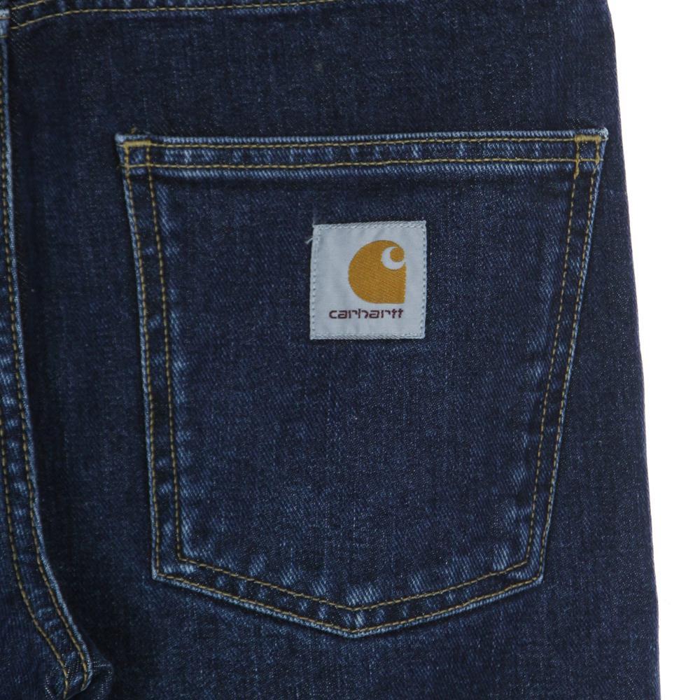 (12963)[CARHARTT] 데님 스트레이트 진 23FW I029208 012Y