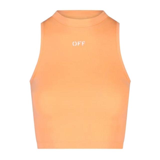 (9474)[OFF WHITE]민소매 셔츠 23SS OWAD212S23JER0012100 ORANGE