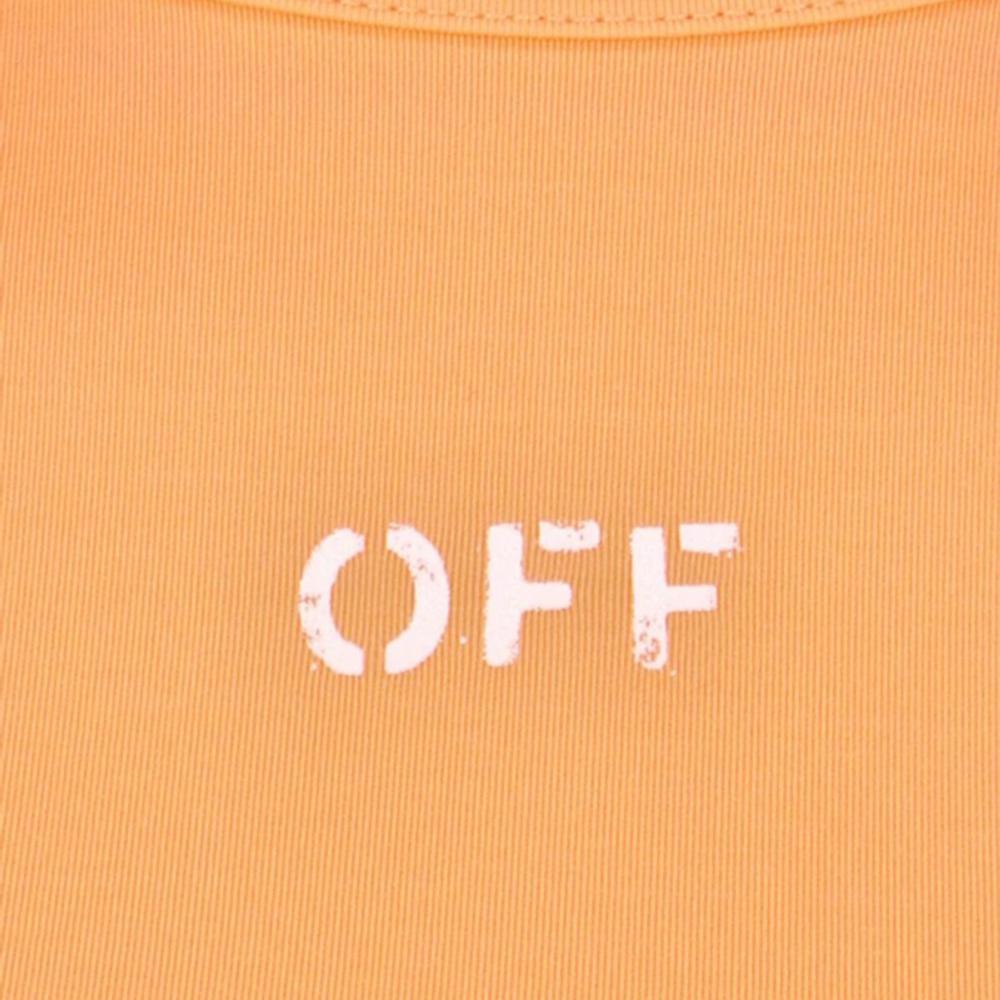 (9474)[OFF WHITE]민소매 셔츠 23SS OWAD212S23JER0012100 ORANGE