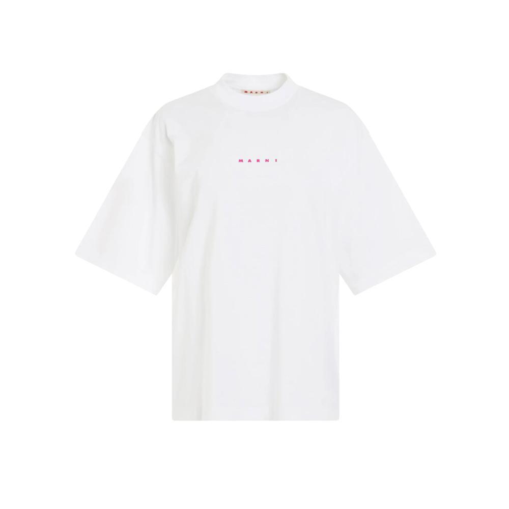 (12389)[MARNI]반팔 티셔츠 23FW THJE0263P1USCS87 L2W01
