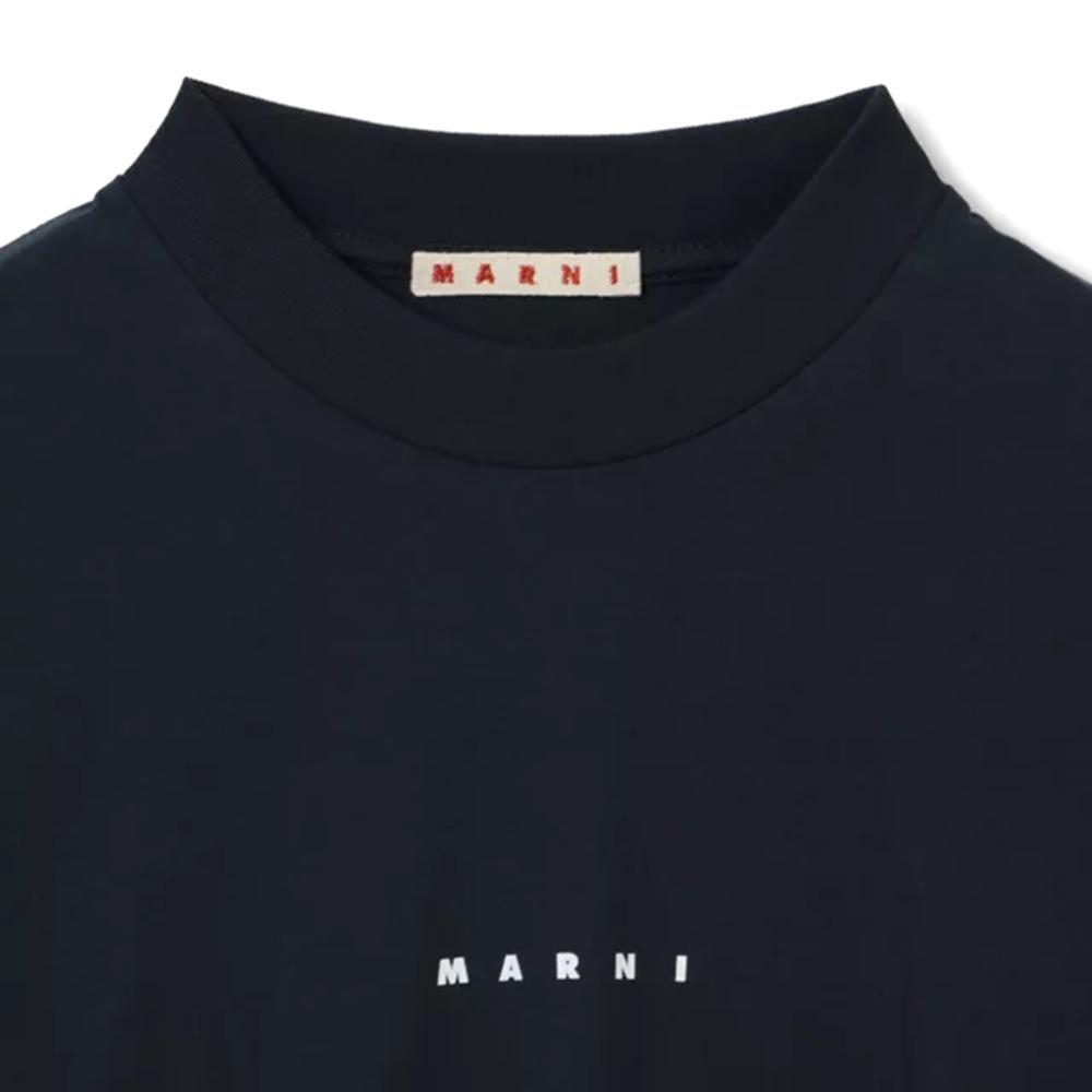 (12390)[MARNI]반팔 티셔츠 23SS THJE0263P1USCS87 LOB99
