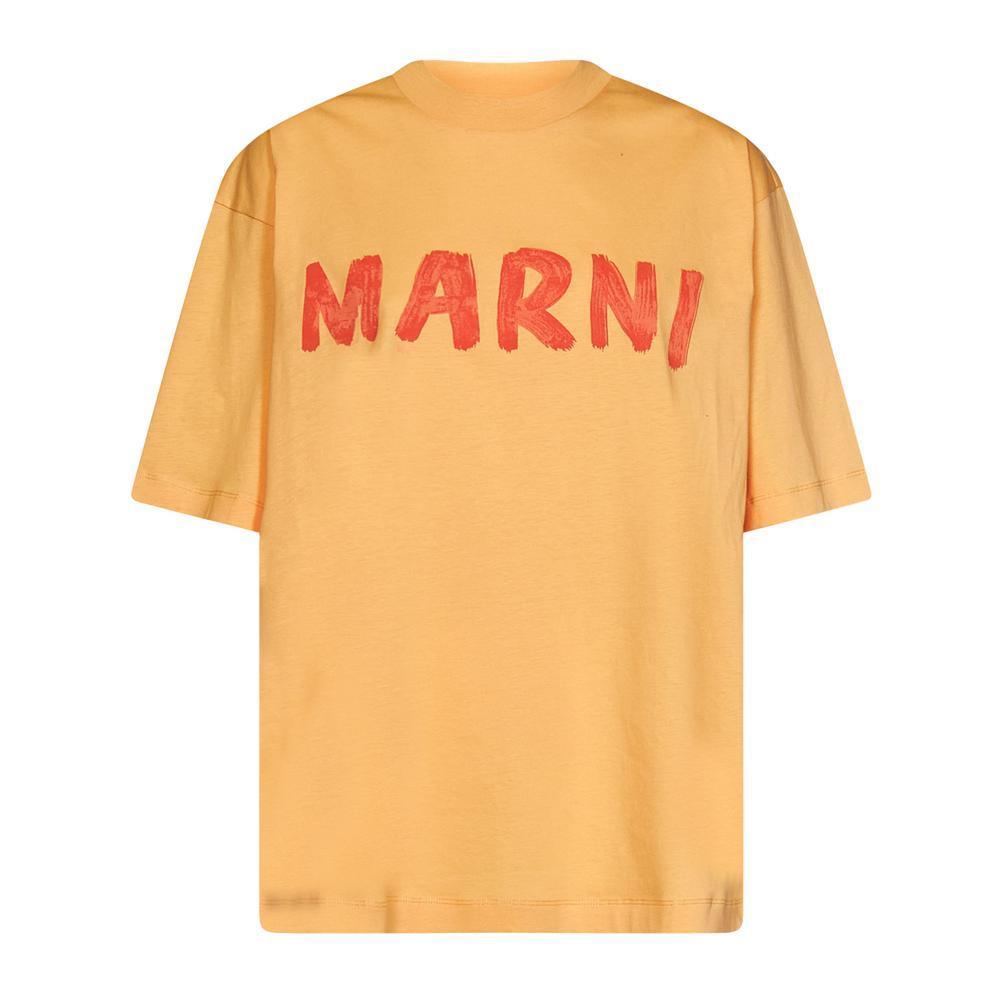 (12395)[MARNI]반팔 티셔츠 23SS THJET49EPHUSCS11 LOR08