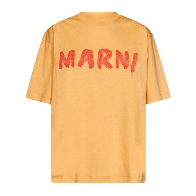 (12395)[MARNI]반팔 티셔츠 23SS THJET49EPHUSCS11 LOR08
