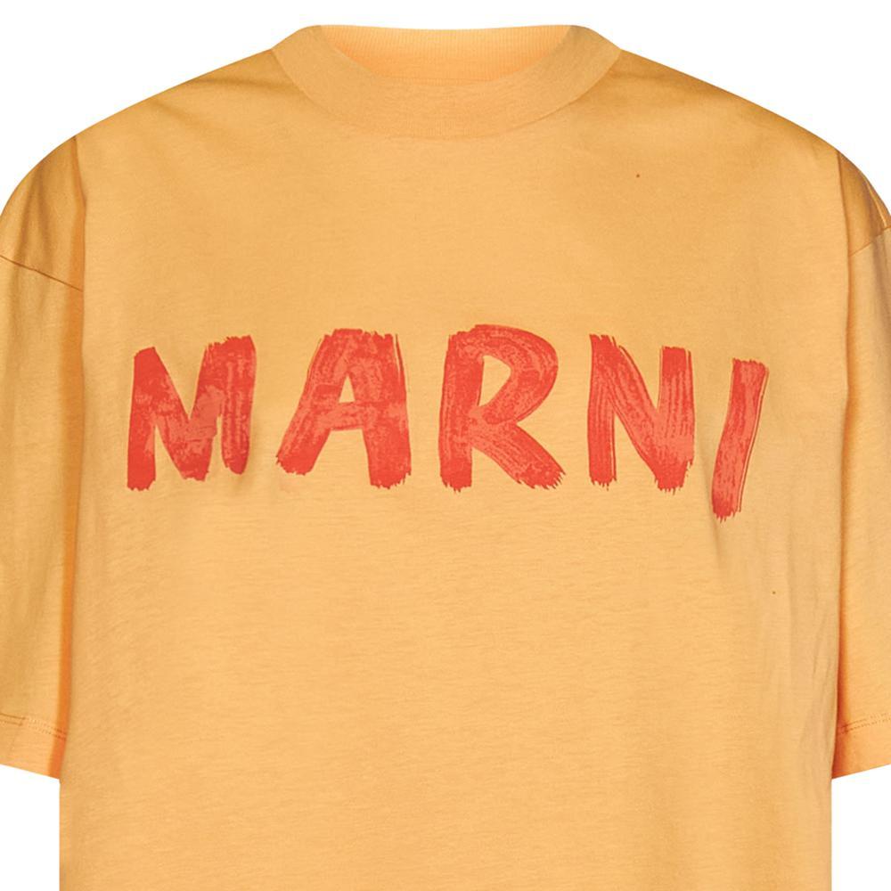 (12395)[MARNI]반팔 티셔츠 23SS THJET49EPHUSCS11 LOR08