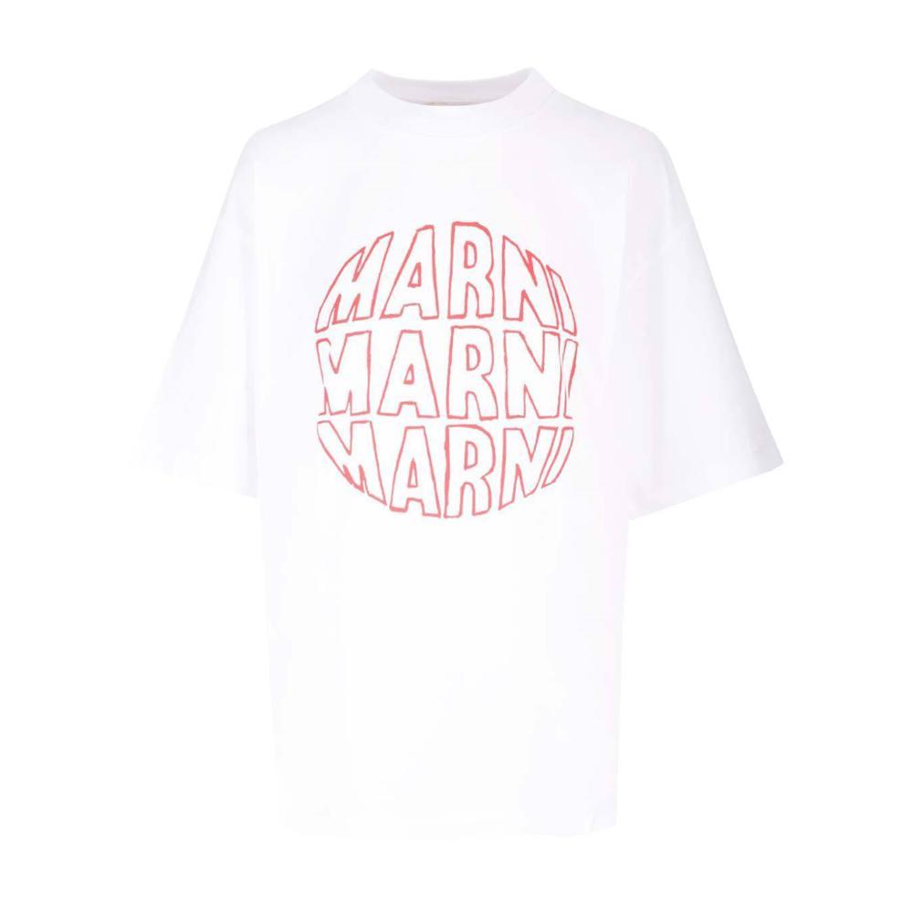 (12397)[MARNI]반팔 티셔츠 23FW THJET49P02USCV80 CLW01