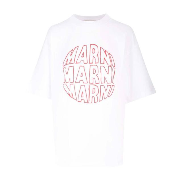 (12397)[MARNI]반팔 티셔츠 23FW THJET49P02USCV80 CLW01