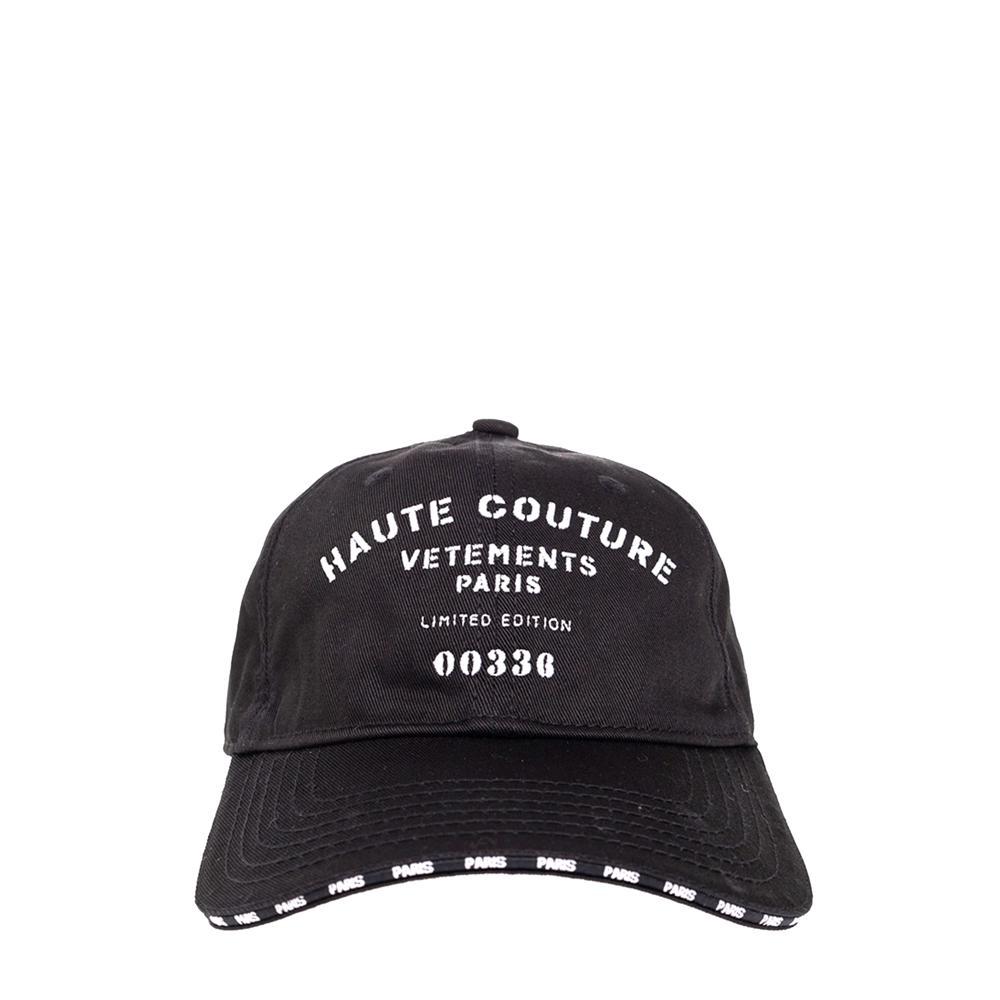 (13067)[VETEMENTS] 22FW UA53CA100B1052 BLACK