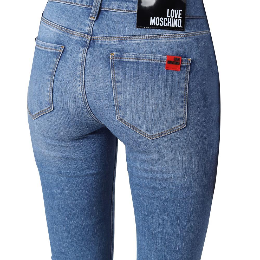 (12537)[LOVE MOSCHINO]데님 팬츠 22FW WQ387S3847 046C