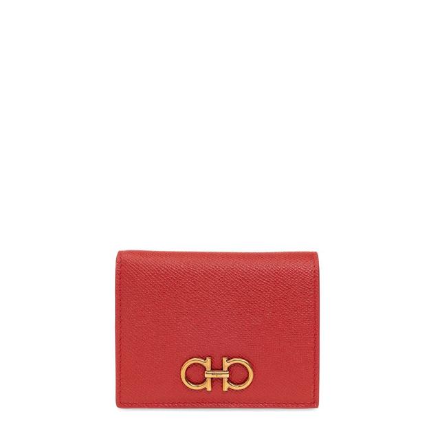 (9827)[SALVATORE FERRAGAMO]반지갑 23SS 22D780746643 LIPSTICK