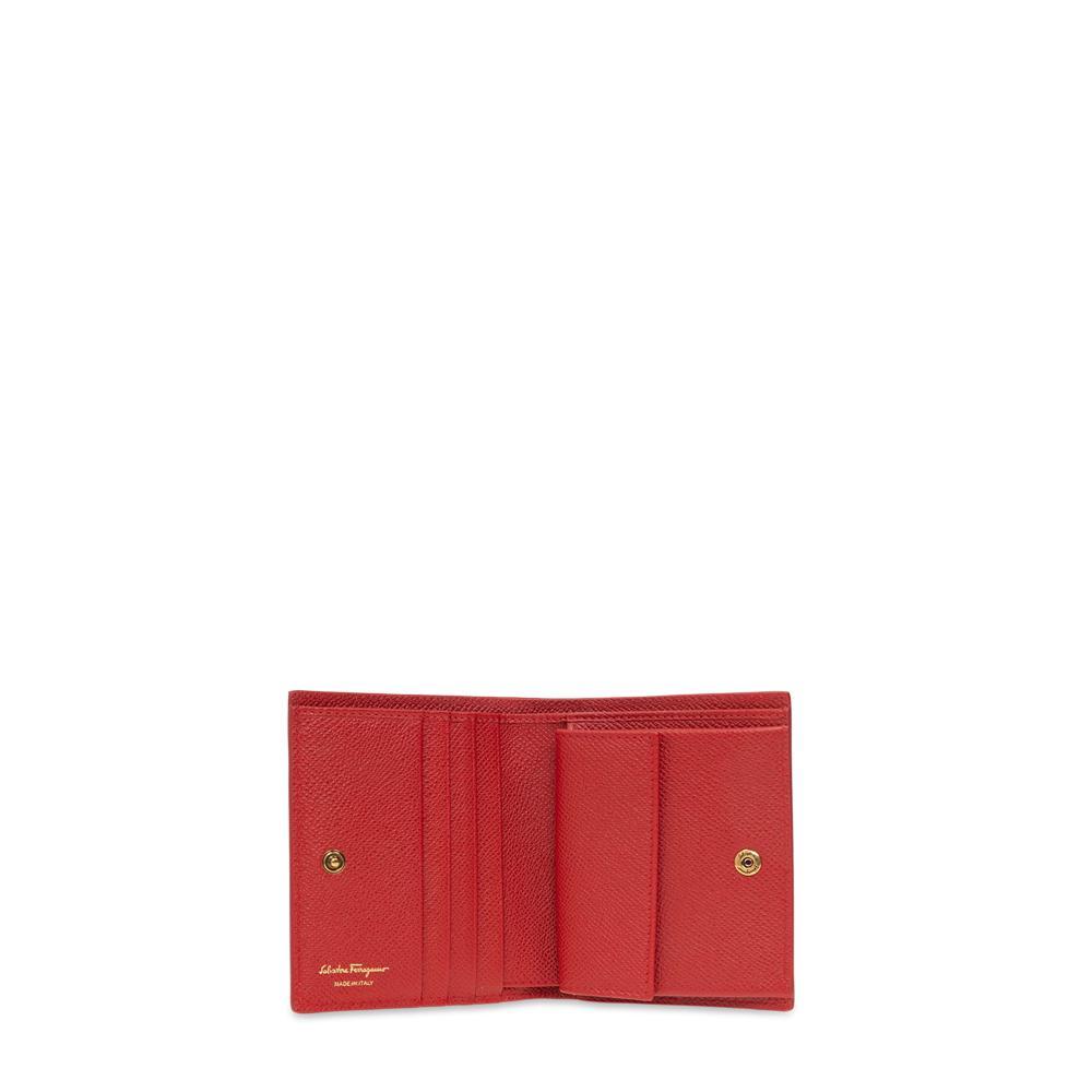 (9827)[SALVATORE FERRAGAMO]반지갑 23SS 22D780746643 LIPSTICK